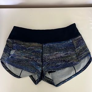 Lululemon Speed Up shorts